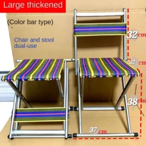 Portable Folding Chair Outdoor Camping Fishing Picnic Beach Firm Stool Campstool