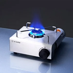 KOVEA KGR-1503 CUBE Stainless Mini GAS Stove Camping Outdoor Cooking