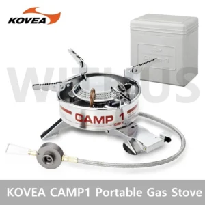 KOVEA CAMP1 Hose Portable Gas Stove KGB-9703 with Case for Outdoor  - Tracking_