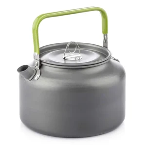 0.8L/1.2L/1.8L Outdoor Camping Kettle Tea Kettle Quick Heating Corrosion G2A5